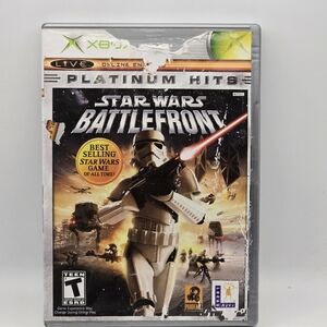 Xbox Live Platinum Hits Star Wars Battlefront Video Game With Case